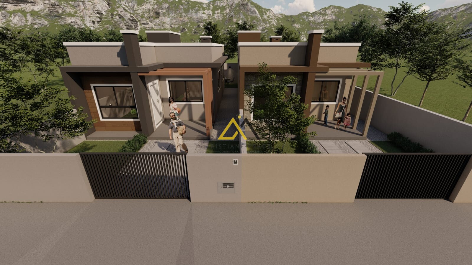 Casa geminada à Venda no bairro Village Dunas l Balneário Gaivota-SC Código 02