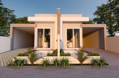 Casa geminada à venda no bairro Village Dunas Norte, Balneário Gaivota/SC código 32