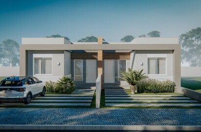 Casa geminada à venda no bairro Areias Claras, Balneário Gaivota/SC código 23