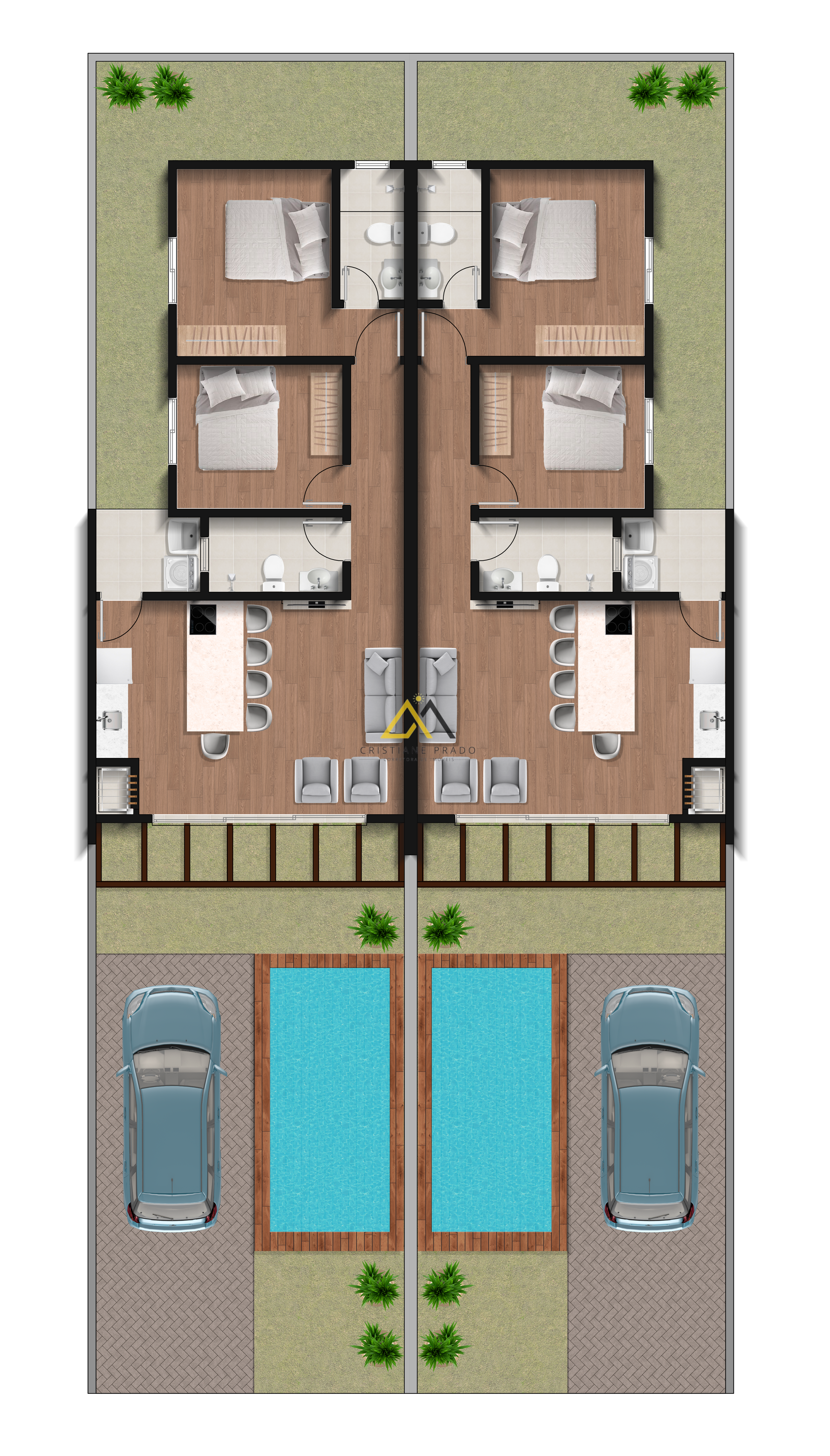 Casa à venda no bairro Village Dunas Norte, Balneário Gaivota/SC código 15